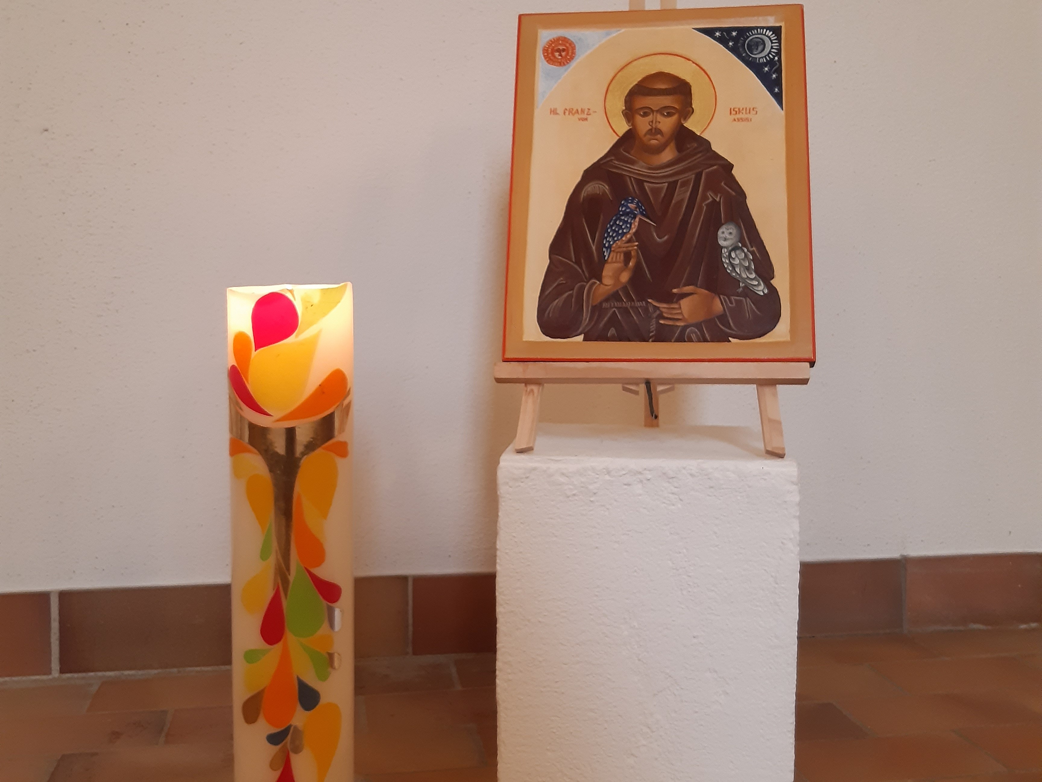 Teil der Gebetskette im Jubiläumsjahr