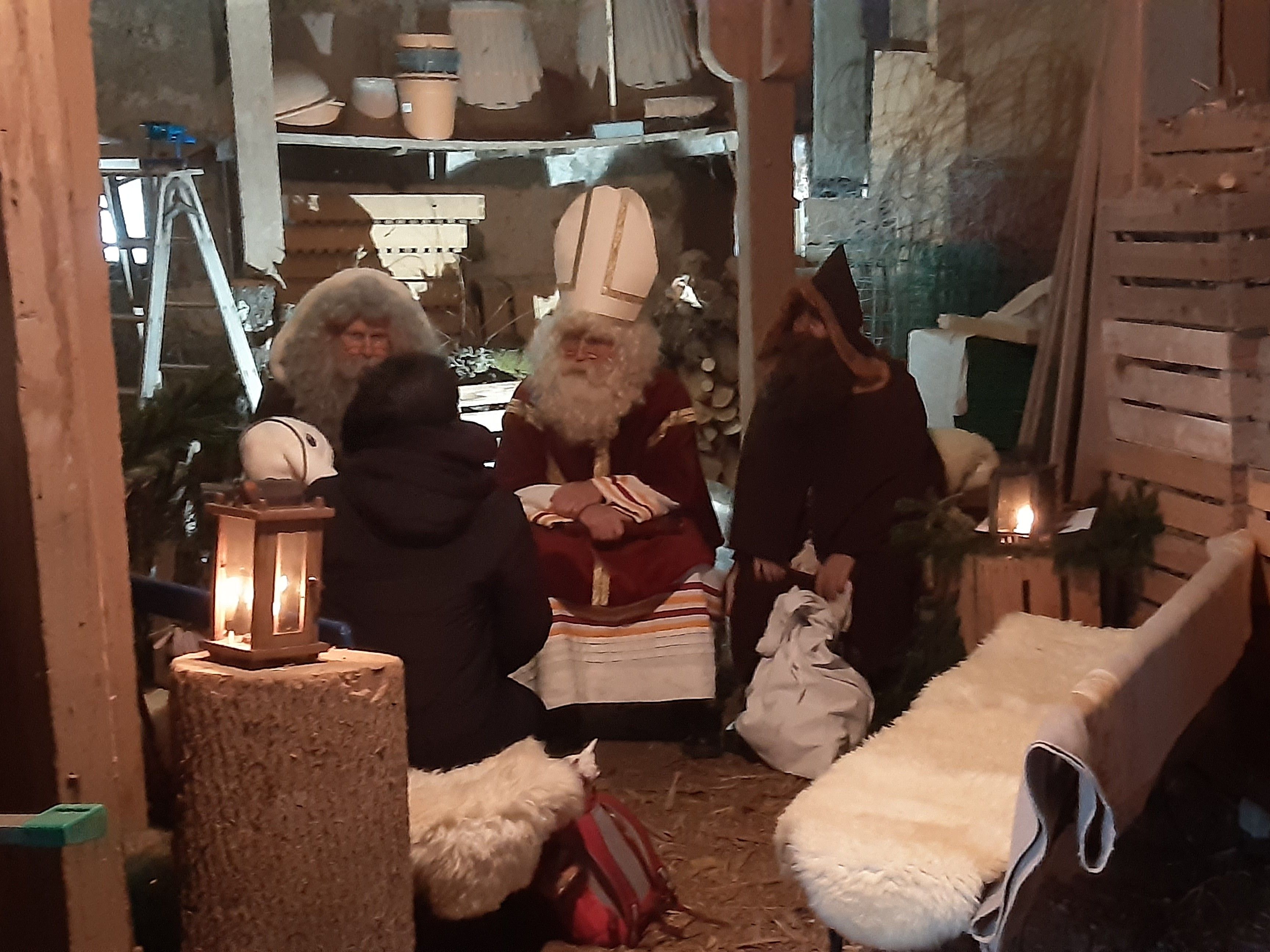 Besonderer Besuch: Chläuse im Chlösterli